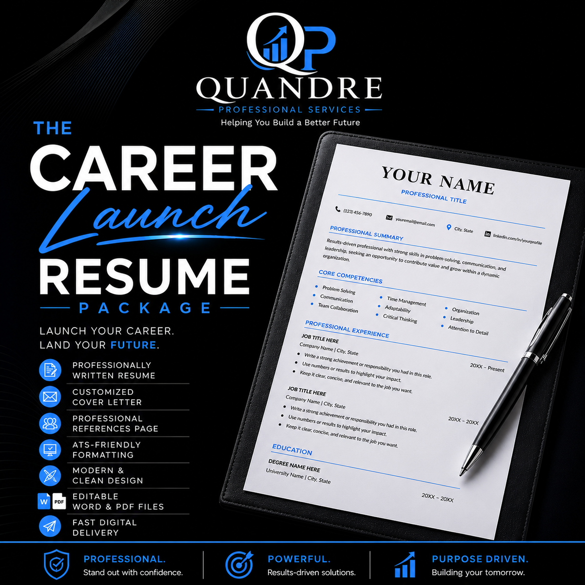 The Career Launch Resume Package